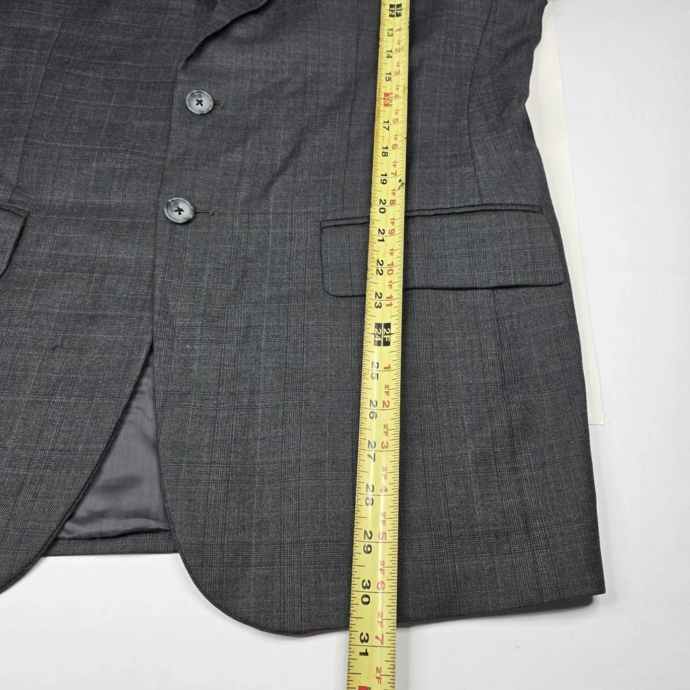 Joseph Abboud Nordstrom Loro Piana Mens 40R 34x30‎ Suit Jacket+PANTS Wool Blazer